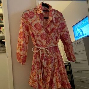 Zara shirt dress